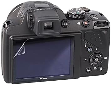 סרט מגן מסך HD מבריק של סלוסיות בלתי נראה מבריק תואם ל- Nikon Coolpix P530 [חבילה של 2]